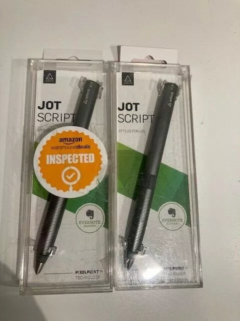 Adonit Jot Script Stylus Evernote Edition Grey iPad iPhone Galaxy AU Stock NEW 2