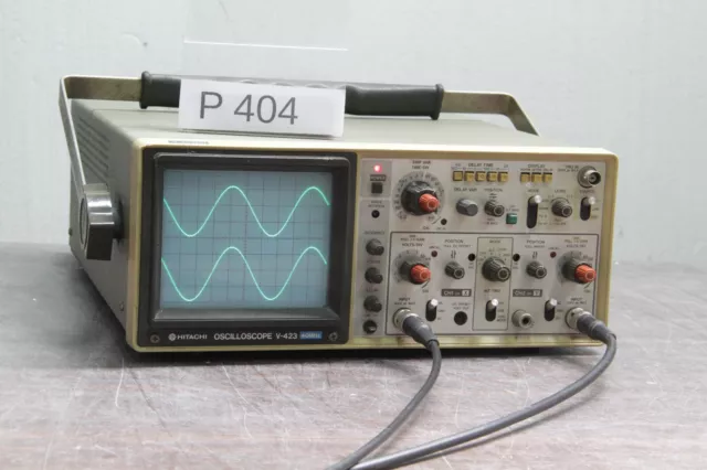 HITACHI V423 OSCILLOSCOPE 2x40MHz # P404