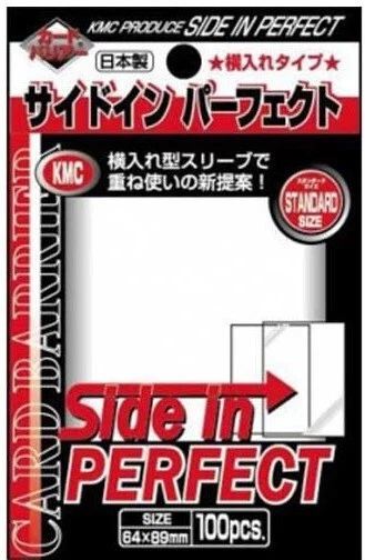 KMCPS1713 KMC USA Sleeves: Slide in Perfect Size Clear