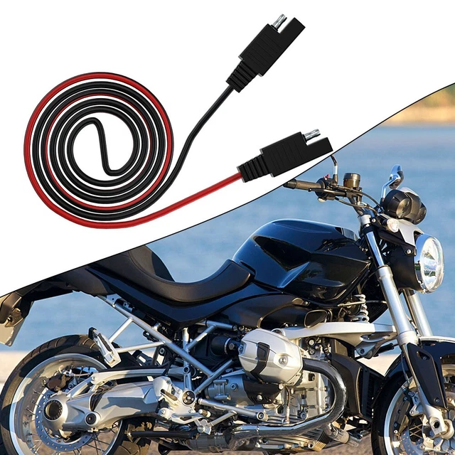 SAE to SAE Connector Extension Cable  Car Motorcycle RV Battery Charger