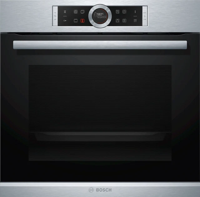 bosch four intégrable 71l 60cm a+ pyrolyse inox hbg672bs2 série