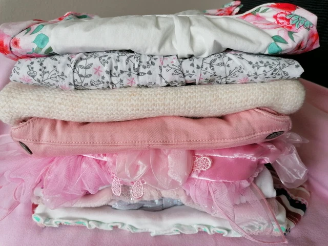 Bundle Baby Girl 3 To 6 Months 8 Items Fleecy All In One Party Dress Others