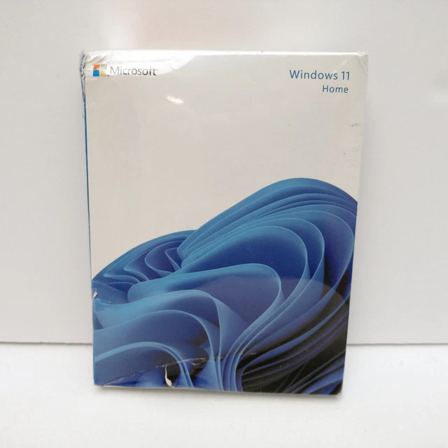 MICROSOFT WINDOWS 11 Home Retail Box 32/64 Bit USB Flash Drive (HAV