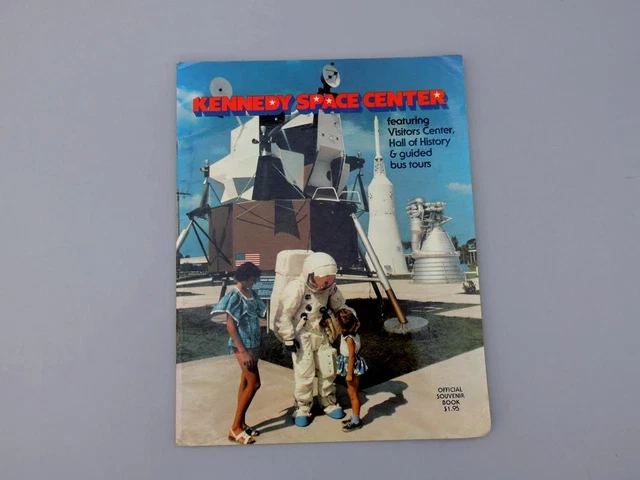 Vintage 1980 Kennedy Space Center NASA Space Shuttle Official Souvenir Book