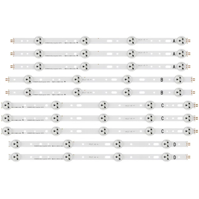 LED STRIPS(10) ABCD type For Samsung SVS400A73 SVS400A79 LTA400HM23 40 ...