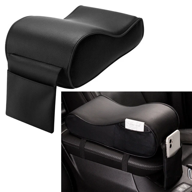 Universal Auto Car SUV Armrest Pad Cover Auto Center Console Box Cushion Mat BLK