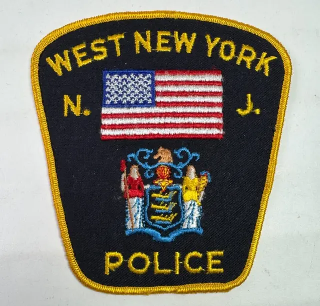 West New York Police New Jersey NJ Patch J5