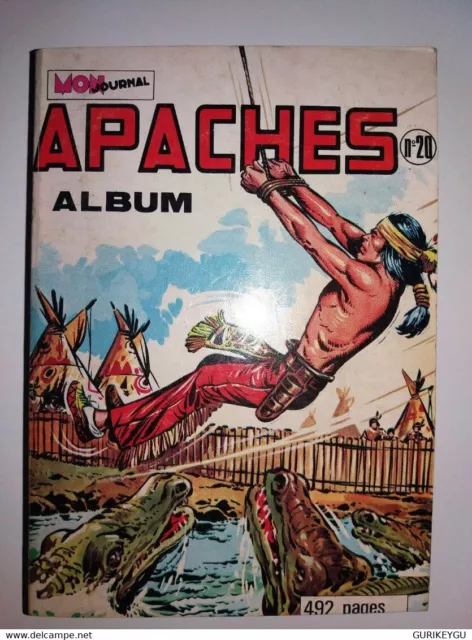 ALBUM RELIURE APACHES N° 20 ..55.56.57 mon journal 1973 TBE