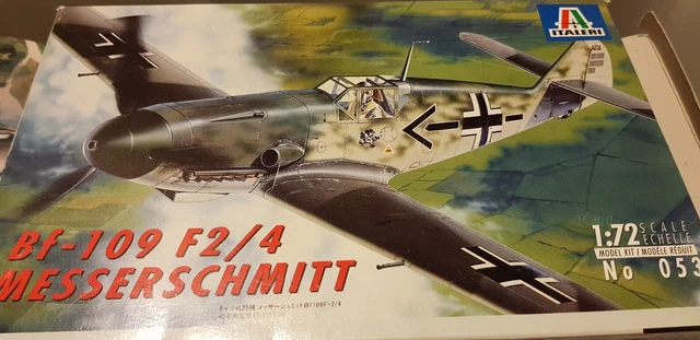 Italeri 1/72 Messerschmitt Bf-109 F2/4