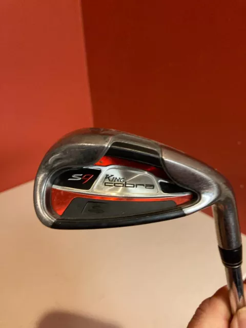 KING COBRA SS-i 7 IRON GOLF CLUB - RIGHT HAND STEEL SHAFT STIFF FLEX