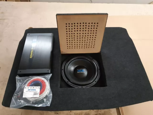 VW POLO 6R Car Hifi Ausbau  inkl. Hifonics Subwoofer Verstärker und Kabel