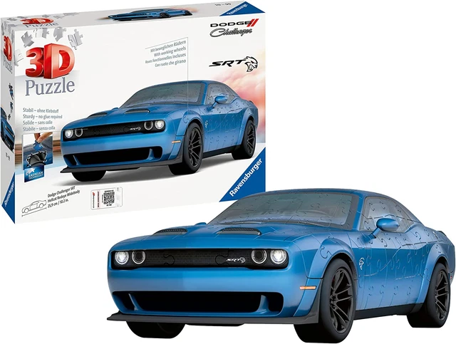 DODGE CHALLENGER WIDEBODY Hellcat Redeye 3D Jigsaw Puzzle for Adults DODGE CHALLENGER WIDEBODY Hellcat Redeye 3D Jigsaw Puzzle for Adults