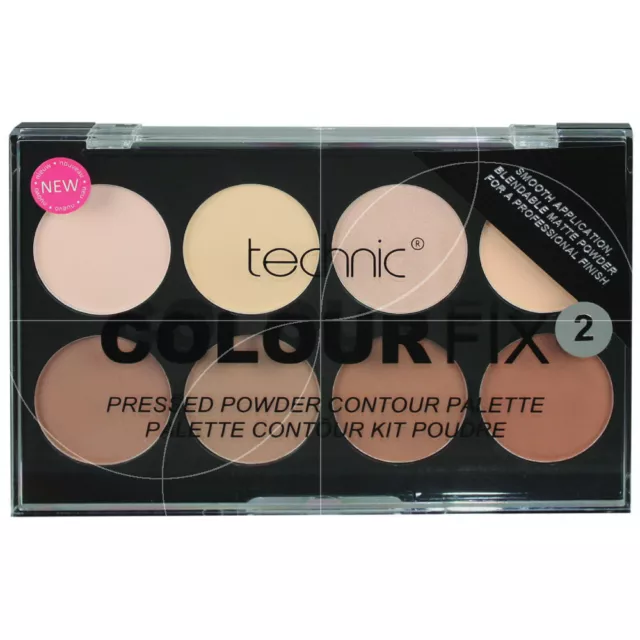 technic - Colour Fix Palette Contour Kit Poudre 2 - 8X3,5g