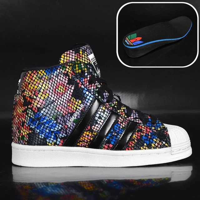 Adidas Superstar UP Sneakers Zeppa Scarpe Donna Bambini Moda ora Rita Colorato