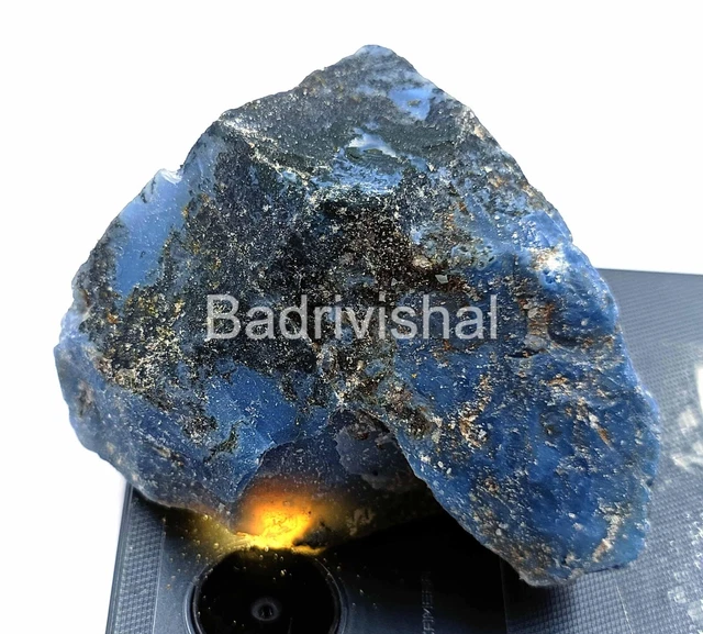 250 Carat Natural Australian Sky-Blue Rough Opal - IGL Certified Loose Gemstone
