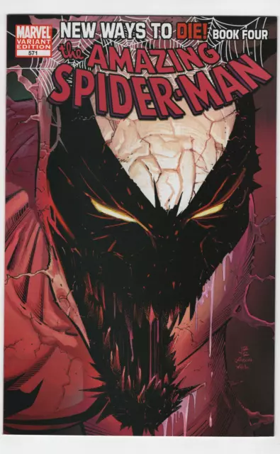 Amazing Spider-Man #571 JRJR Anti-Venom Variant Cover 2008 Marvel Comics