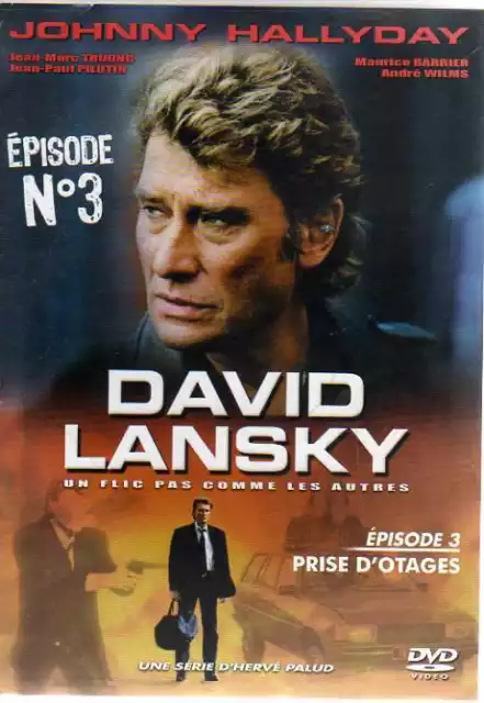 DVD Série TV--JOHNNY HALLYDAY est David LANSKY Episode 3 prise d'otages