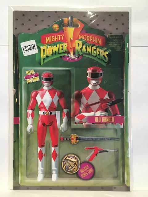 FIGURINE BUSTE VINTAGE Saban 1993 Mighty Morphin Power Rangers Rouge
