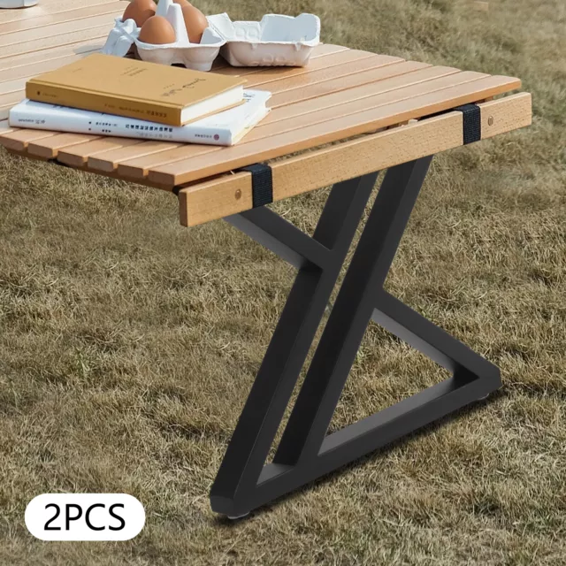 Pattini tavolo gambe tavolo telaio tavolo tavolino da caffè piedi per mobili forma a X stile loft 45 cm