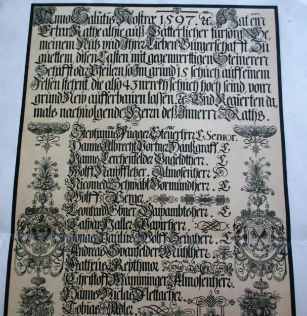 Regensburg Getreidekasten "Zum Leeren Beutel" 1599/1600 Inschrift Getreitdepreis 3