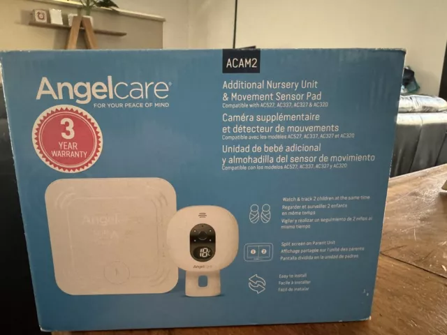 Angelcare ACAM2 Extra Movement Sensor Pad & Nursery Unit