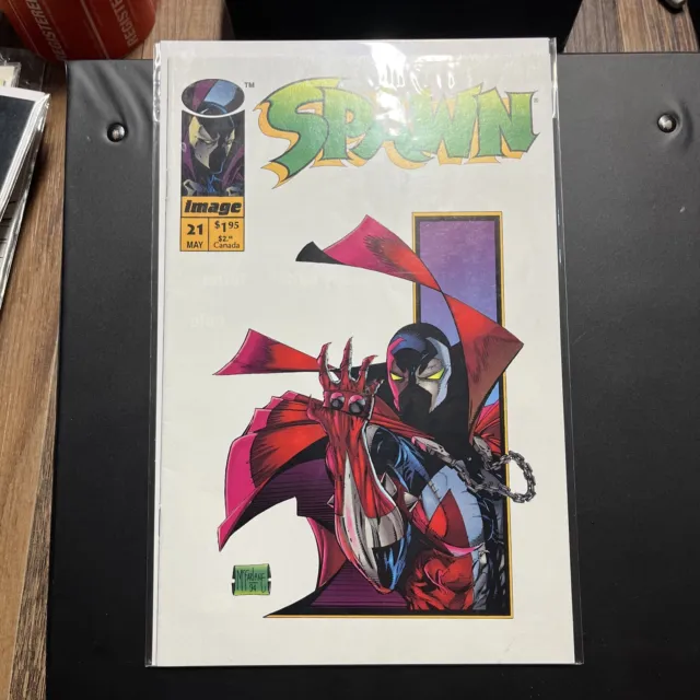 Spawn #21 May 1994 Image Comics Todd McFarlane “The Hunt” Part 1