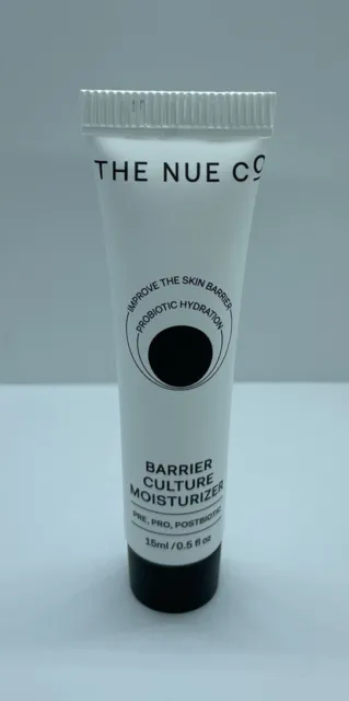 NEW The Nue Co Barrier Culture Moisturizer Travel Size 15ml/0.5oz SEALED AUtHNTC
