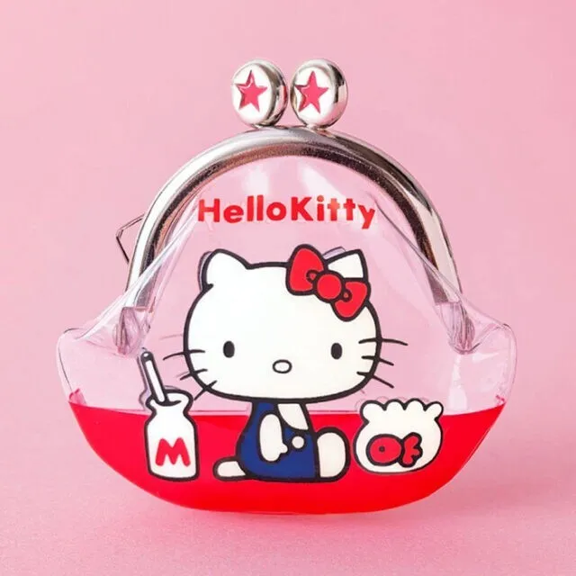 Hello Kitty coin purse vintage collection 1970's reprint 1974 coin case Japan