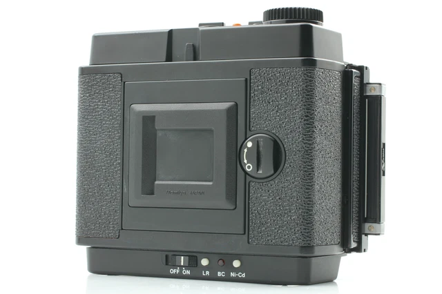 Vinilo Casi Mint 】mamiya RB67 6x7 67 Motorizado Film Espalda Soporte 120 220 De