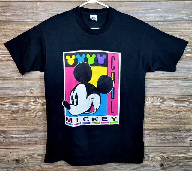 VTG MICKEY & Co T-Shirt Cool Mickey Mouse Disney Single Stitch