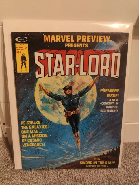 Marvel Preview #4 Presents STAR-LORD (1976) 1st Appearance of Star Lord