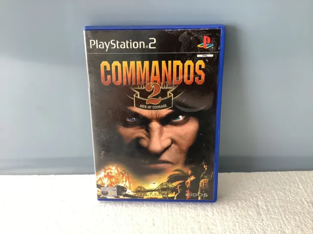 Commandos 2: Men of Courage (Sony PlayStation 2, 2002) complete