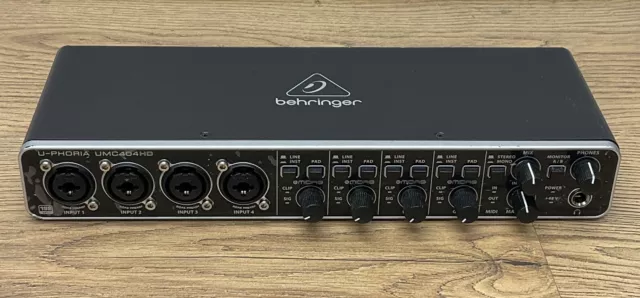 DEFEKT? Behringer U-PHORIA UMC404HD USB Audio Interface - Ersatzteile oder Reparatur