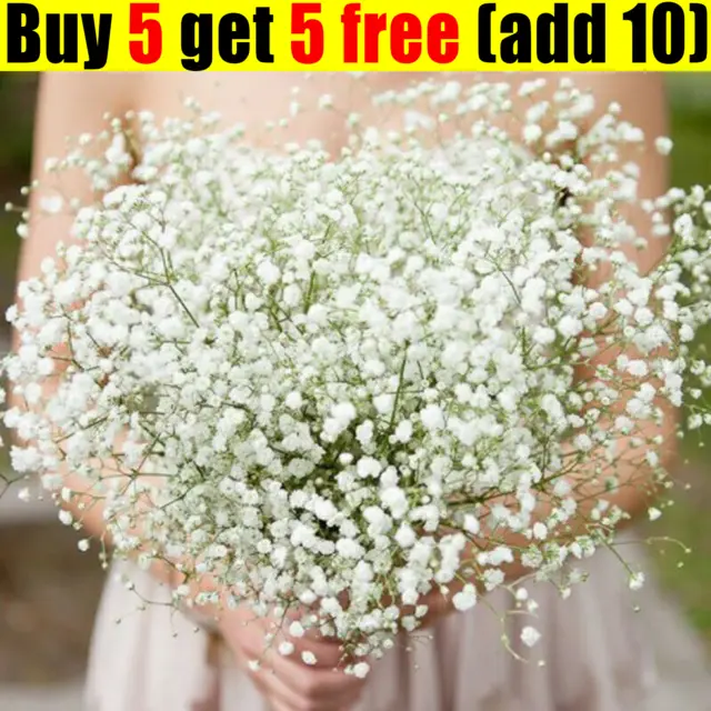 Artificial Fake Gypsophila Silk Flowers Home Party Bouquet Bridal Wedding Decor