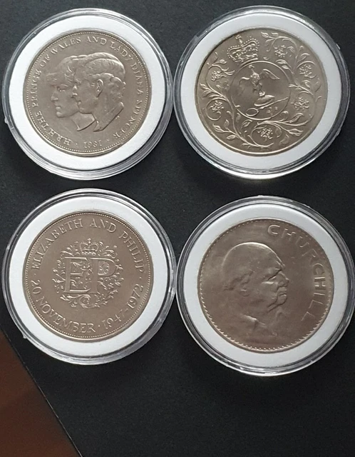 Joblot Extremely Collectable Commemorative Crown Coins