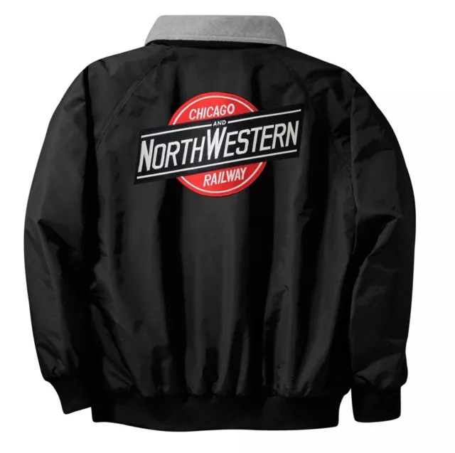 Chicago & Northwestern Embroidered Jacket Front and Rear [17r]