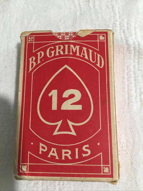 Grimaud Fluo - jeu de 54 cartes toilées plastifiées - format bridge - 4