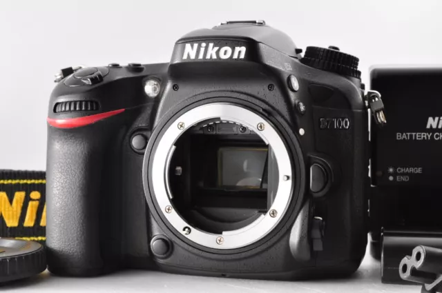 [Near MINT Count 22784] Nikon D7100 24.1MP Digital SLR Camera Black Body  Japan