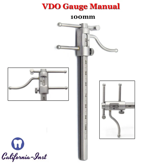 Dental Apollo Gauge Premium Grade Gauge VDO Gauge Ruler Dental  Ruler CE