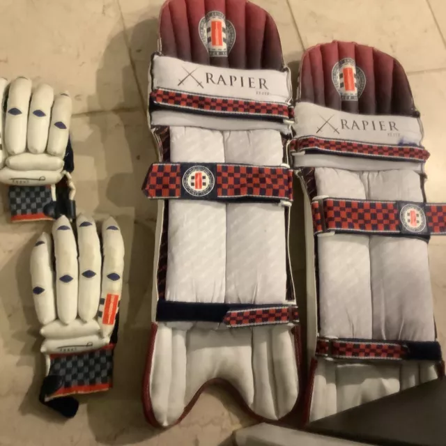 gray nicolls batting pads And Gloves Sabre. Adult Man