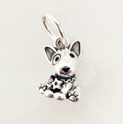 PANDORA BULL TERRIER PUPPY Ciondolo Charm 798010EN16-S925 ALE-ORIGINALE - PicClick IT
