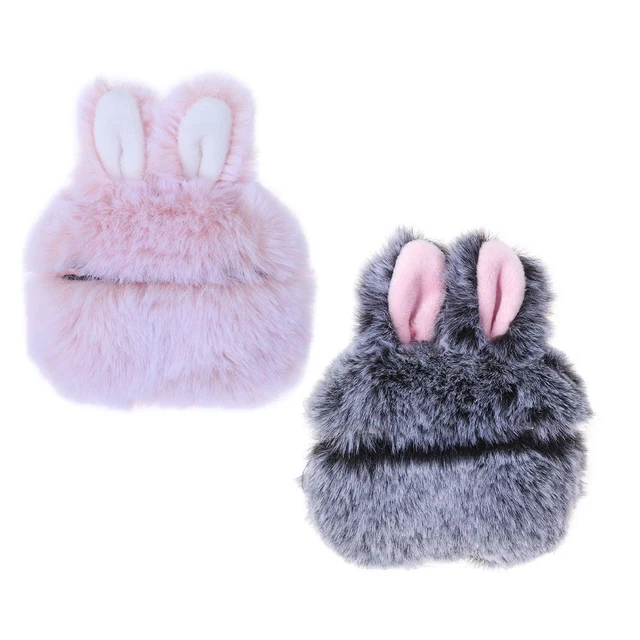 Protecteur Oreilles de lapin Housse de protection Peluche For AirPods  Pro