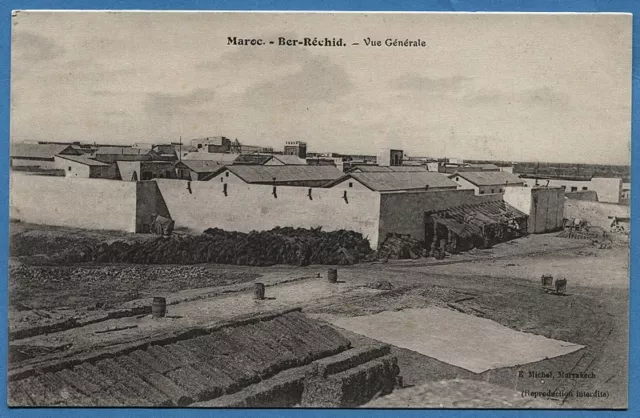 CPA: Maroc - Ber-Réchid - Vue Générale /1914