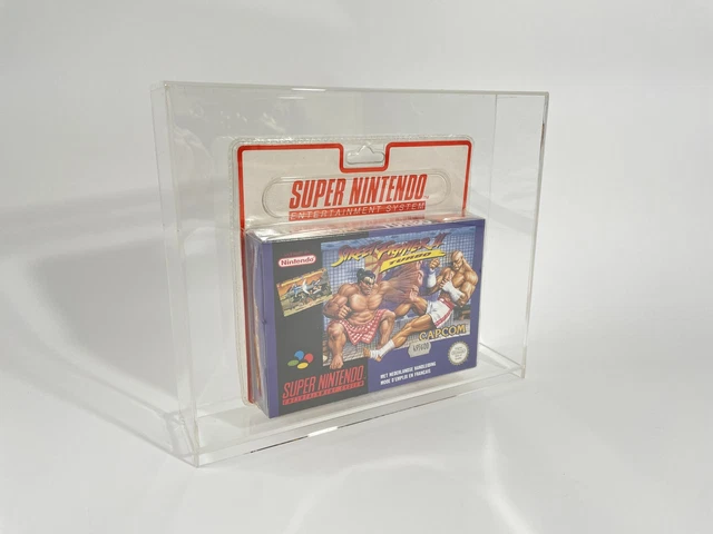 Super Nintendo Blister Street Fighter II Turbo FAH Neuf