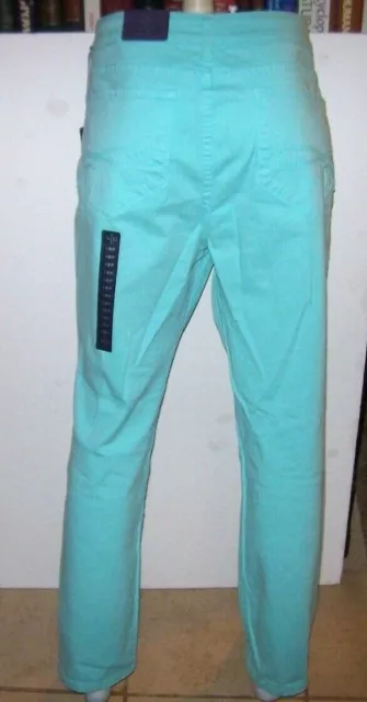 NEW NYDJ 18P Not Your Daughters Jeans pants Sheri Chevy blue SKINNY ankle 18 p