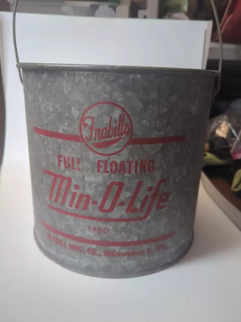 Vintage Frabill Minnow Bucket FOR SALE! - PicClick