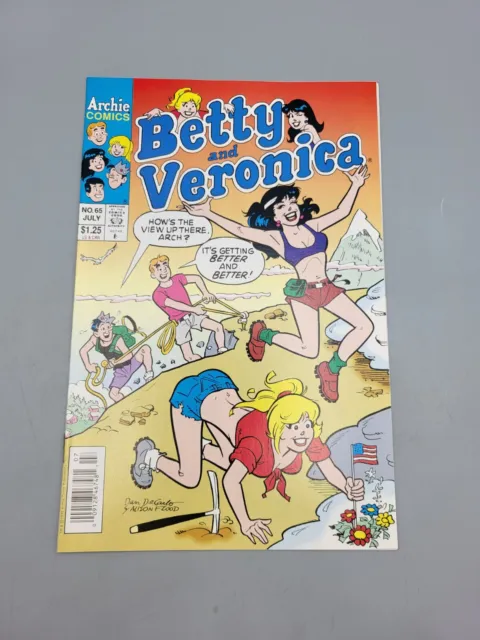 Betty And Veronica Vol 2 #65 1993 Fair Play Illustrated Newsstand Archie Comic
