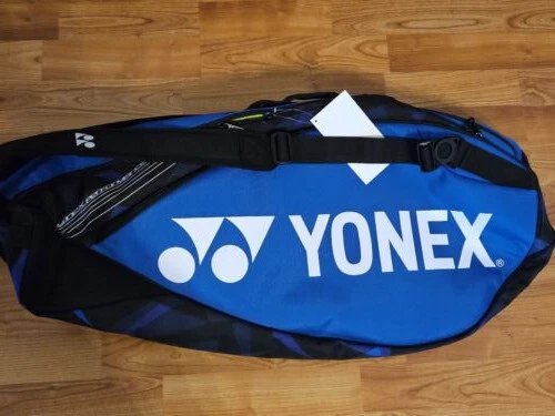 Yonex Ba92226Ex 6 Pack Racquet Bag / Fine Blue/ New With Tags Yonex Ba92226Ex 6 Pack Racquet Bag / Fine Blue/ New With Tags