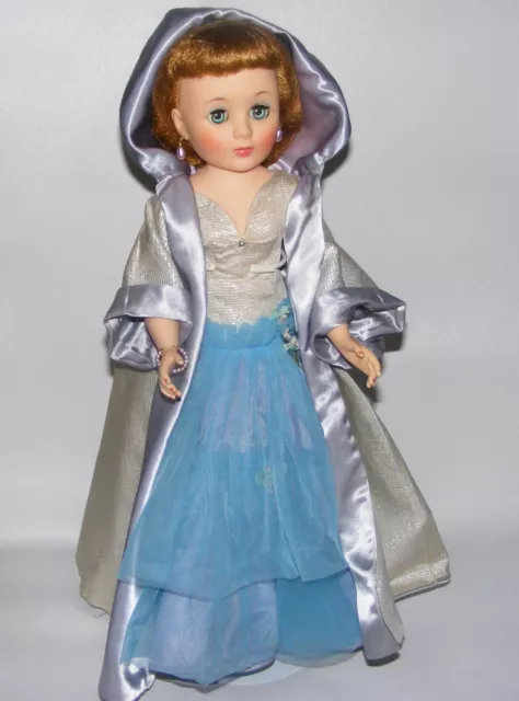 1957 American Character 20" TONI in Sweet Sue Sophisticate BLUE ROMANCE outfit