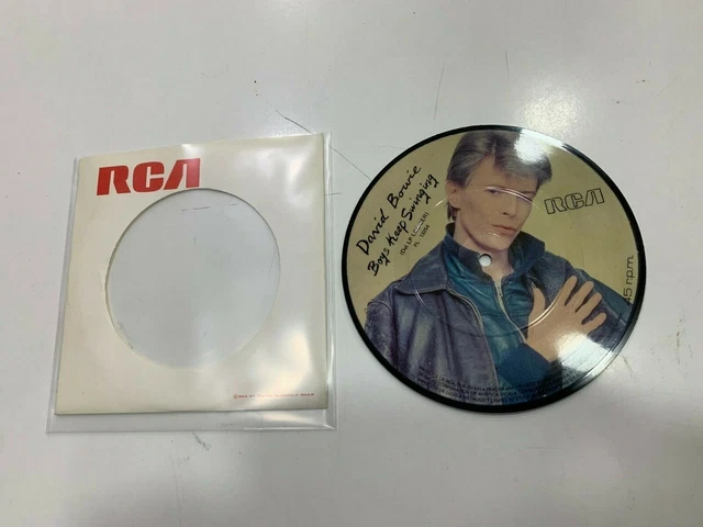 DAVID BOWIE ESPAGNOL Picture Disque Boys Keep Swinging With Original ...